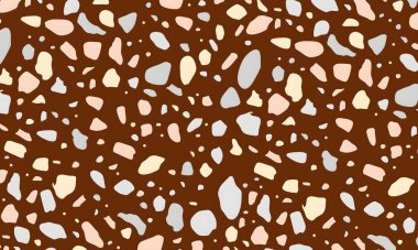 Leopar derisi olan kusursuz bir desen. vektör illüstrasyonu