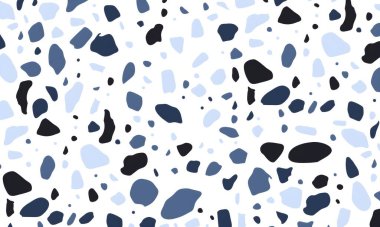 Noktalar, şekiller ve daireler ile renkli soyut desen