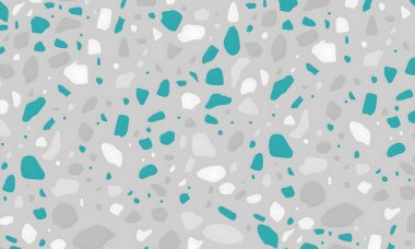 Noktalar, şekiller ve daireler ile renkli soyut desen