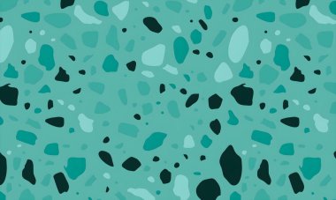 Noktalar, şekiller ve daireler ile renkli soyut desen