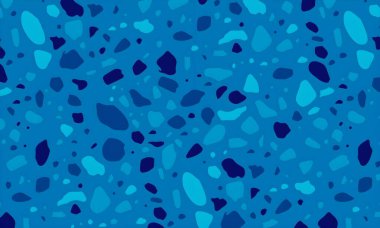 Noktalar, şekiller ve daireler ile renkli soyut desen