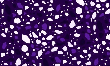 colorful abstract pattern with spots of dots, shapes and circles