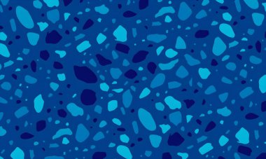 Noktalar, şekiller ve daireler ile renkli soyut desen