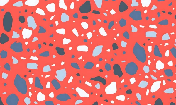 Rastgele renkli şekillere sahip soyut bir arkaplan. resimleme