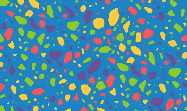 Abstract Background Random Colored Shapes Illustration —  Fotos de Stock