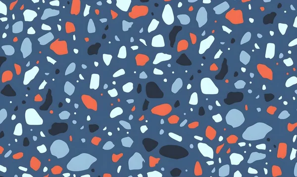 Rastgele renkli şekillere sahip soyut bir arkaplan. resimleme