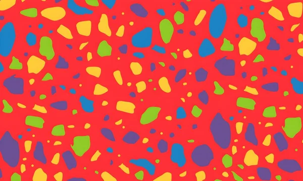 soyut renkli yarım ton deseni, vektör illüstrasyonu