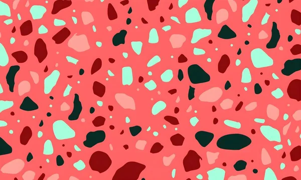 soyut renkli yarım tonlu noktalar üretken sanat arkaplan çizimleri