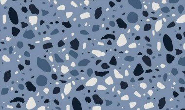 Noktalar, şekiller ve daireler ile renkli soyut desen