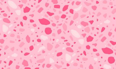 Noktalar, şekiller ve daireler ile renkli soyut desen