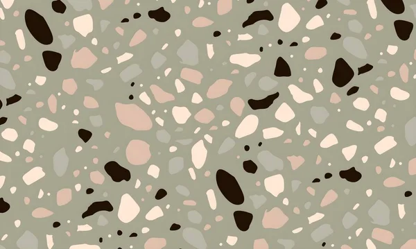 colorful abstract pattern with spots of dots, shapes and circles