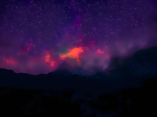 Night Sky Stars Milky Way — Stock Photo, Image
