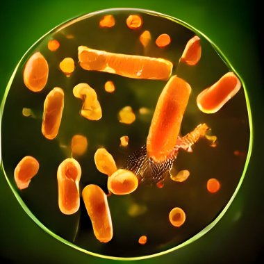3d illustration of a blood cells
