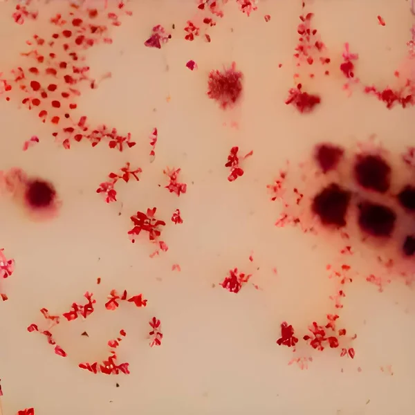 Клетки Крови Красном Белом — стоковое фото