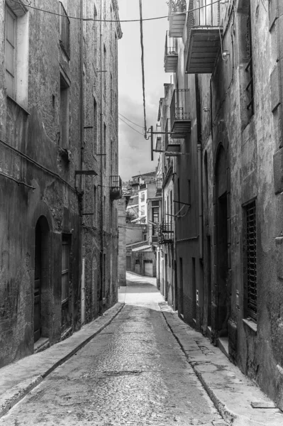 Aldeia Medieval Cardona Província Barcelona Catalunha Espanha Famosa Por Sua — Fotografia de Stock