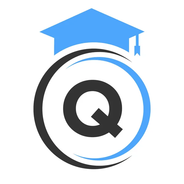 Lettre Modèle Logo Éducation Concept Logotype Éducatif Avec Élément Vectoriel — Image vectorielle