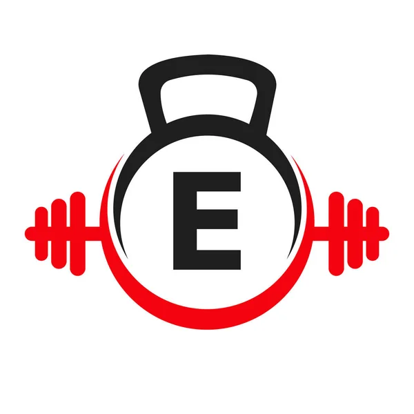 Carta Fitness Logo Design Modelo Vetor Projeto Ícone Logotipo Ginásio —  Vetores de Stock