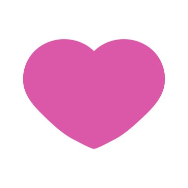 Aşk Kalbi Sembol Simgesi Simgesi. Aşk İşareti Sembolü