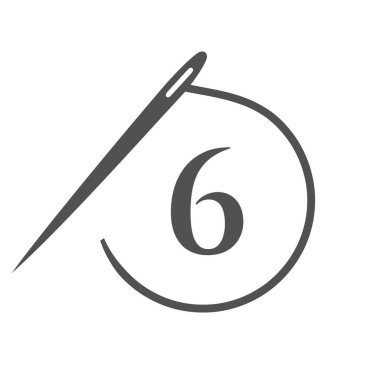 Elbise, Nakış, Tekstil, Moda, Kumaş, Kumaş için Mektup 6: Terzi Logosu, İğne ve İplik Logosu