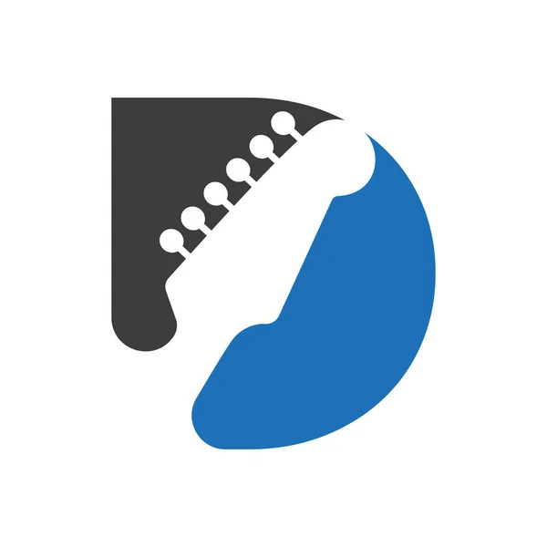 Логотип Буквы Подкаст Logots Rock Jack Music Шаблон Вектора Дизайна — стоковый вектор