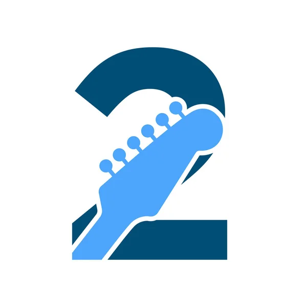 Lettre Logo Musical Logotype Podcast Modèle Vectoriel Conception Logo Musique — Image vectorielle