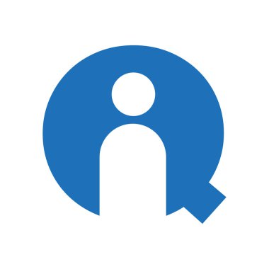 Harf Q Halkı Logo Tasarım Vektör Şablonu Sigorta, Güvenlik, Sağlık, Güvenlik ve Koruma