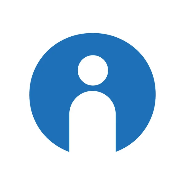 Letter People Logo Design Vector Template Concept Insurance Secure Health — стоковый вектор