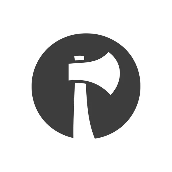 Векторный Шаблон Логотипа Axe Символ Логотипа Axe — стоковый вектор