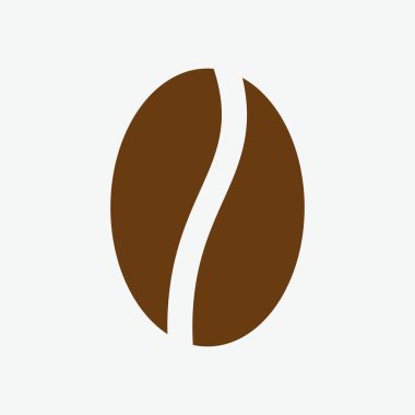 Web, Bilgisayar ve Mobil Uygulama İçin Kahve Simgesi Vektör Şablonu