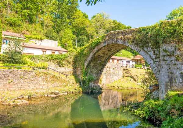 Major Bridge Lierganes Cantabria Spain Roman Origin — Photo