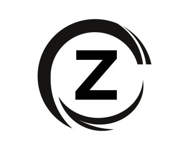Z vektör logo illüstrasyon tasarımı izole arkaplan sembolü