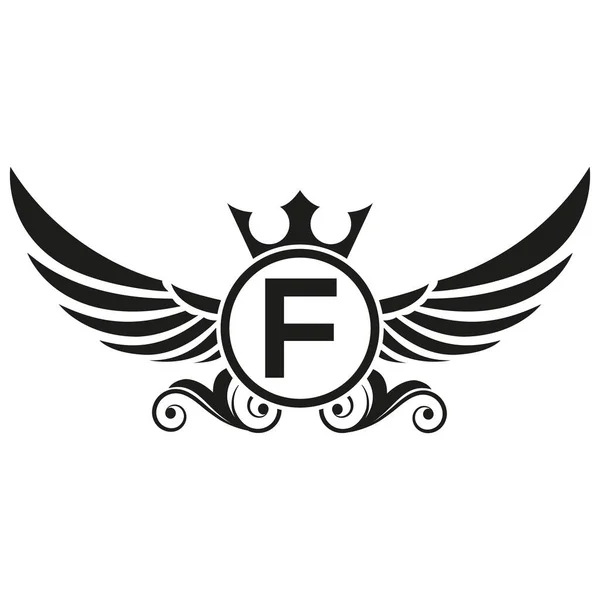 Логотип Крыльев Абстрактный Вектор Логотипа Орлиной Птицы Логотип Концепция Транспортировки — стоковый вектор