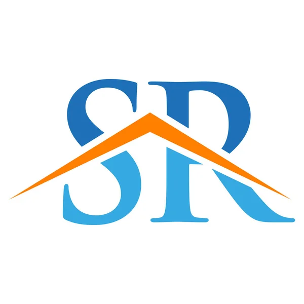 Real Estate Logo Design — Vector de stock