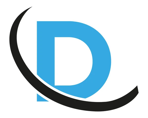 Diseño Del Logotipo Inicial Moderno Letra Abstracta — Vector de stock