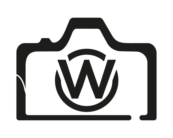 Camera Logo Design Logo Icon Vector Template — Wektor stockowy