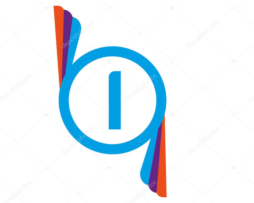 I abstract logo vector template