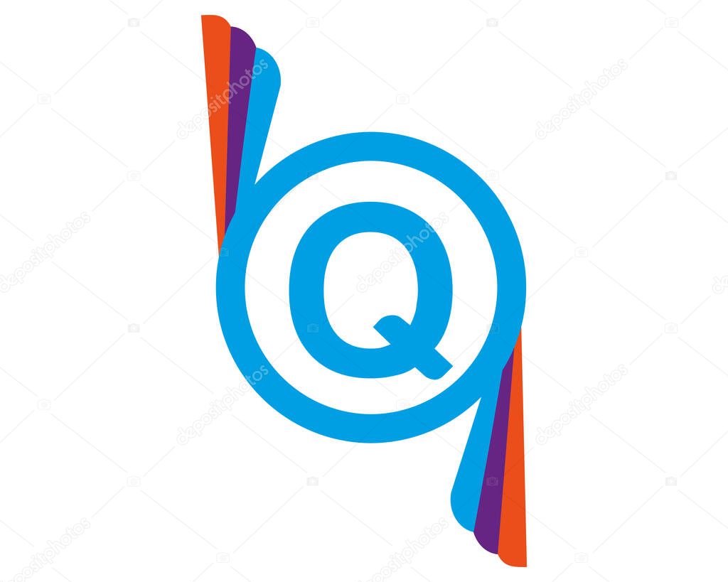 Q abstract logo vector template