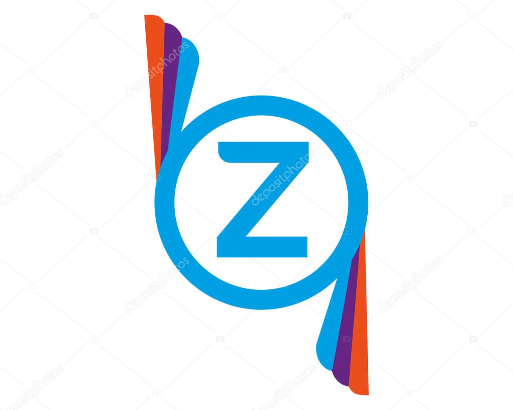 Z abstract logo vector template
