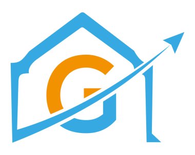 Letter G door shape logo icon vector template