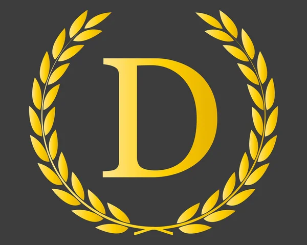 Letter Initial Luxurious Brand Logo Template — Stockový vektor