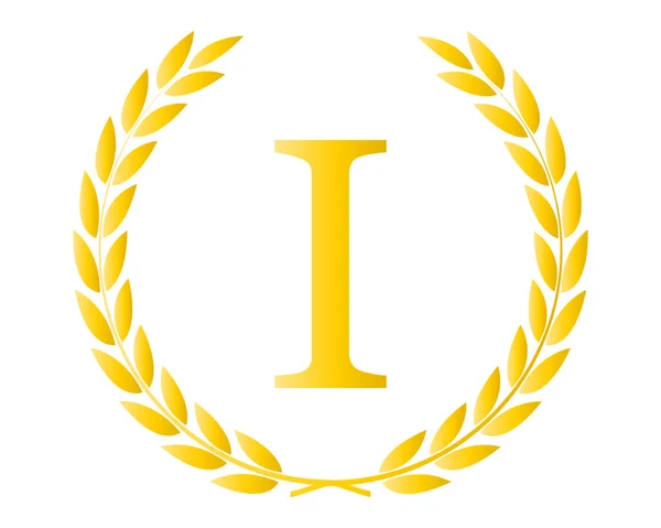 Letter Initial Luxurious Brand Logo Template — Stok Vektör