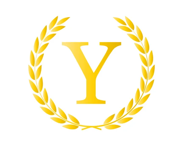 Letter Initial Luxurious Brand Logo Template — Stock vektor