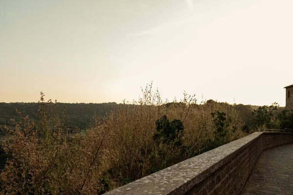 Schöner Sonnenuntergang Auf Den Bergen — Stockfoto