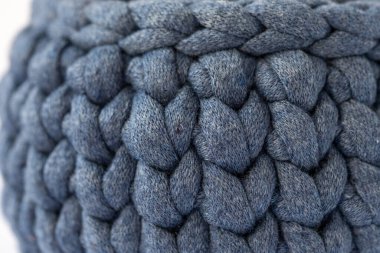 Tığ işi gri sepet, malzeme düzenleyicisi, tığ işi sepetleri, tığ işi için şablon, doğa dostu sürdürülebilir el işi, sevimli iç malzemeler. Metnin için boşluk