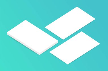 Kimlik Tanımlama Sunumları için Boş Sayfa Şablonu Çalışma Şablonu