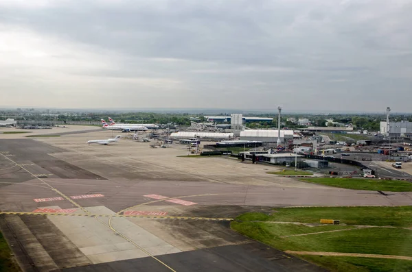 London April 2022 Aerial View Heathrow Airport London Royal Suite — Foto Stock