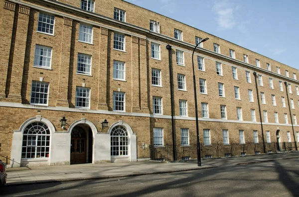 Vista Del Histórico Goodenough College Mecklenburgh Square Bloomsbury Centro Londres — Foto de Stock