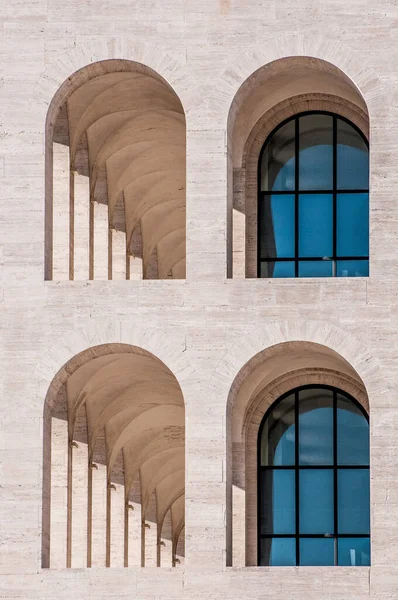 Palace Italian Civilization Square Coliseum — Zdjęcie stockowe