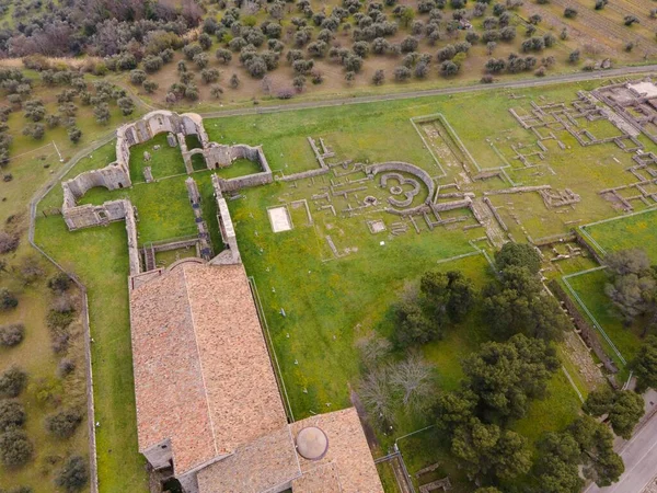 Unfinished Abandoned Church Archaeological Excavations — Stock Photo, Image