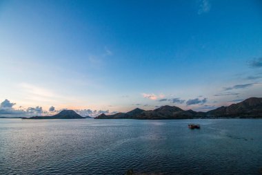 Beautiful view of scenery in Komodo, Flores, Indonesia